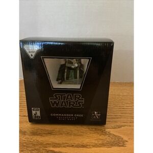 Gentle Giant Star Wars Commander Gree Mini Bust 2007 Convention Exclusive ---NEW